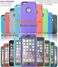 Hybrid Shockproof Hard Robot Case Heavy Duty Defender Cover For iPhone 6/6S/6S P