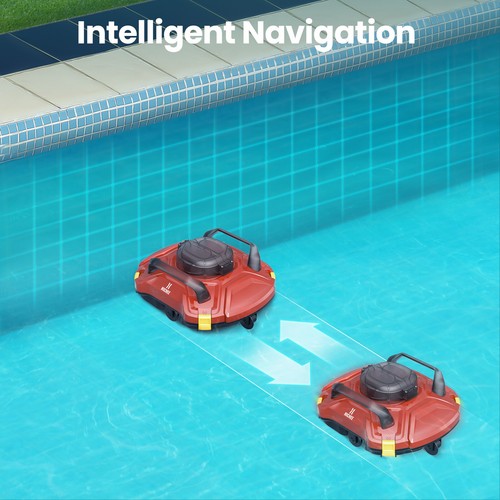 Inground Automatic Pool Vacuum Cleaner Intelligent Navigation Self-Park - Picture 4 of 11