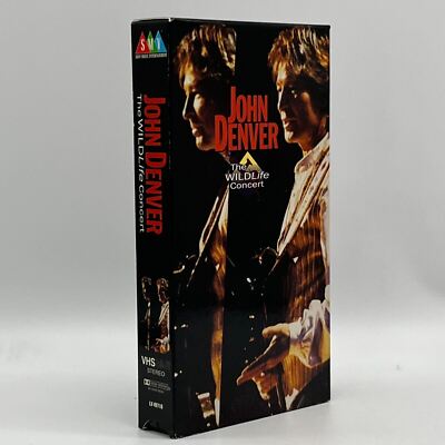 ミュージック John Denver: The Wildlife Concert [VHS] John Denver The Wildlife Concert VHS Tape 1995 Country Folk