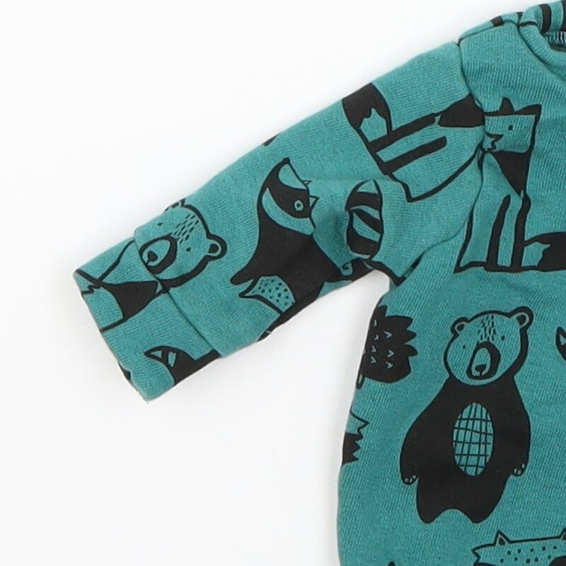 NEXT Baby Green Cotton Blend Jumper Size 0-3 Months image 9