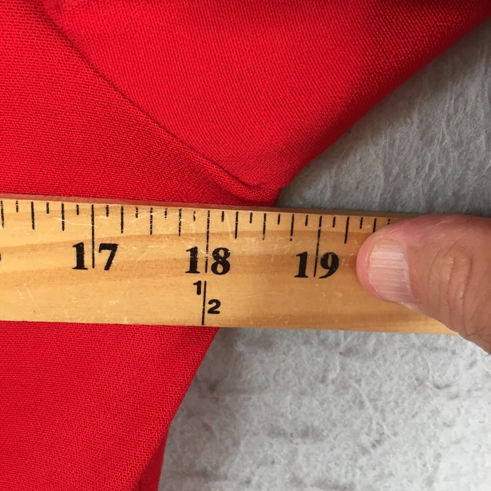 Vestido Vintage Danny & Nicole Mujer 10 Rojo Negro Marinero Años 80 Preppy Old Money Foto 4 de 4