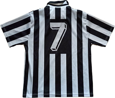 vintage football shirt Di Livio juventus Home 1994-95 XL danone Kappa jersey