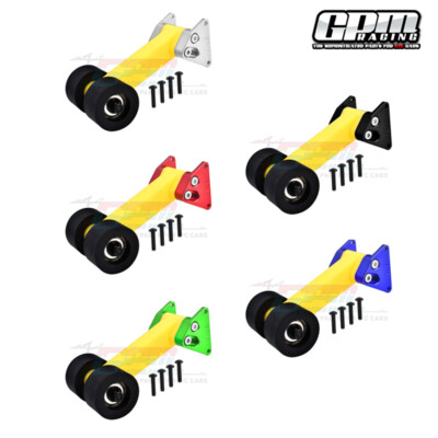 Tail Wing Bracket + Heads Up Wheel for ARRMA 1/10 GORGON 4X2 MEGA RC Car Upgrade