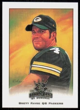 2002 Donruss Gridiron Kings Brett Favre Green Bay Packers #30