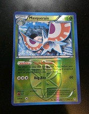 Masquerain 2/101 Plasma Blast Reverse Holo Rare Pokemon Card - LP