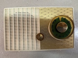 philco transistor radio vintage