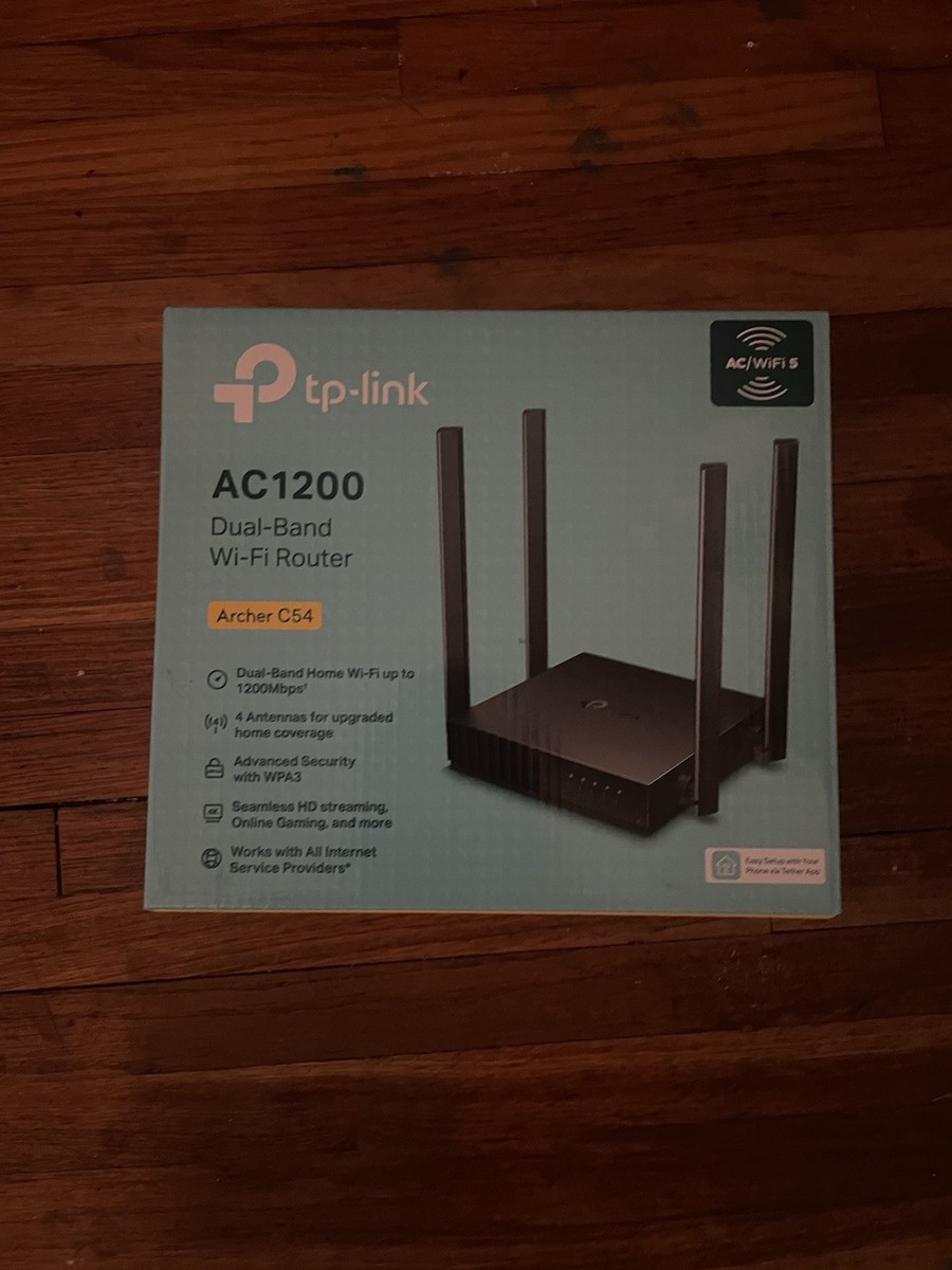 TP-Link Archer C54 867 Mbps 4-Ports Wireless Router 657768233548| eBay TP-Link Archer C54 867 Mbps 4-Ports Wireless Router 657768233548| eBay