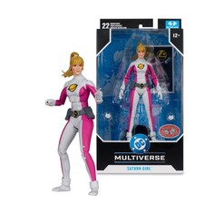 McFarlane Saturn Girl  DC Classic  Red Platinum action figure -  presale