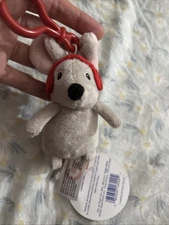 New Target Limited Edition Holiday 2025 Giggle Scape Plush Mouse Keychain