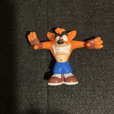 Figura de plástico Crash Bandicoot juguete PS1 Playstation Sony