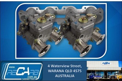 Suits VW Golf MK2 8V eng Twin WEBER 40 DCOE Carburetor Set also AUDI 80 Scirocco