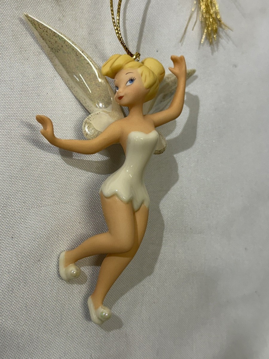 Lenox China TINKERBELL 1st Xmas Tree Ornament ~ 2004 ~ Disney