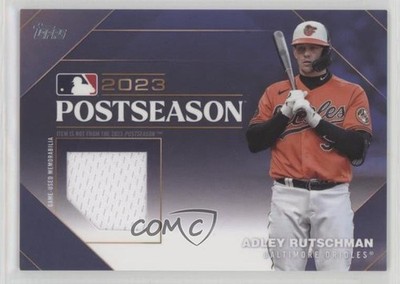 2024 Topps Series 1 Postseason Performance Relics 11/99 Adley Rutschman tv5