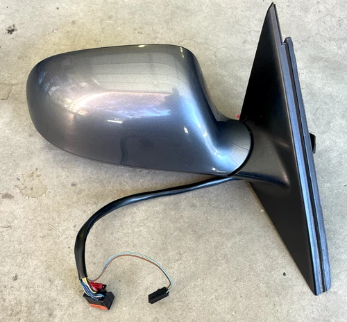 2013 Audi Allroad RH Passenger Side Power Door Mirror BSA Auto Dim Gray LX7R OEM