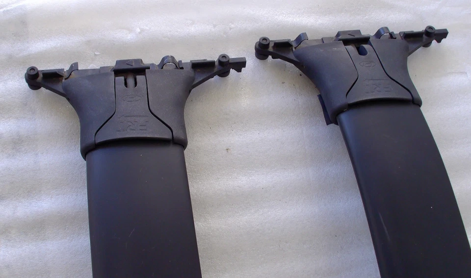 Juego de barras transversales de barra transversal para portaequipajes de techo Hyundai Santa Fe 2007-2012 OEM Foto 2 de 4