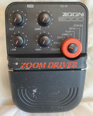 Zoom Driver 5000 Overdrive Distortion Guitar Effects Pedal From Japan Free Ship