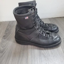 Danner Boots Mens Size 9 Black Acadia 8 Inch Waterproof Vibram Made in USA 21210