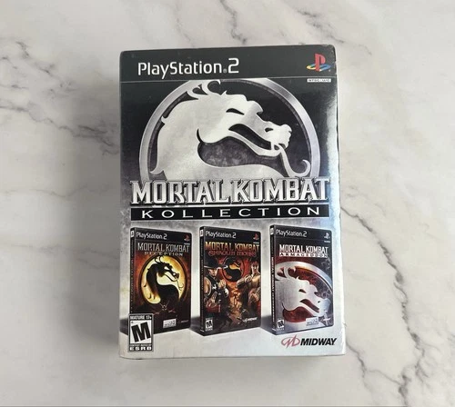 Mortal Kombat: Kollection (Sony PlayStation 2, 2008) Factory Sealed - Read Desc