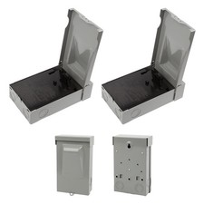 60Amp Pull Out Disconnect 2 Pole 3 Wire Metal Box for AC Units