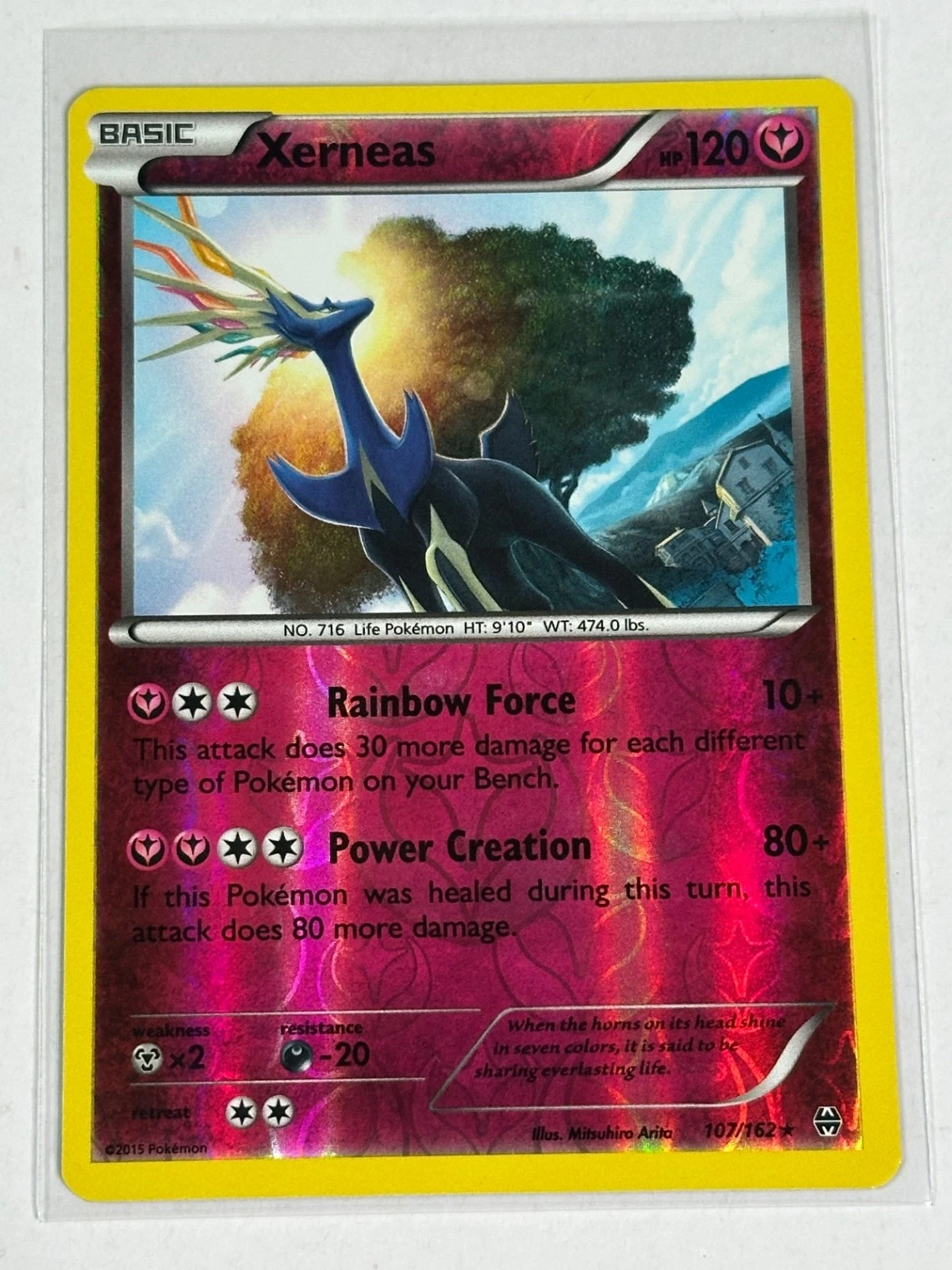 LP Xerneas - (XY BREAKthrough) 107/162 Reverse Holo