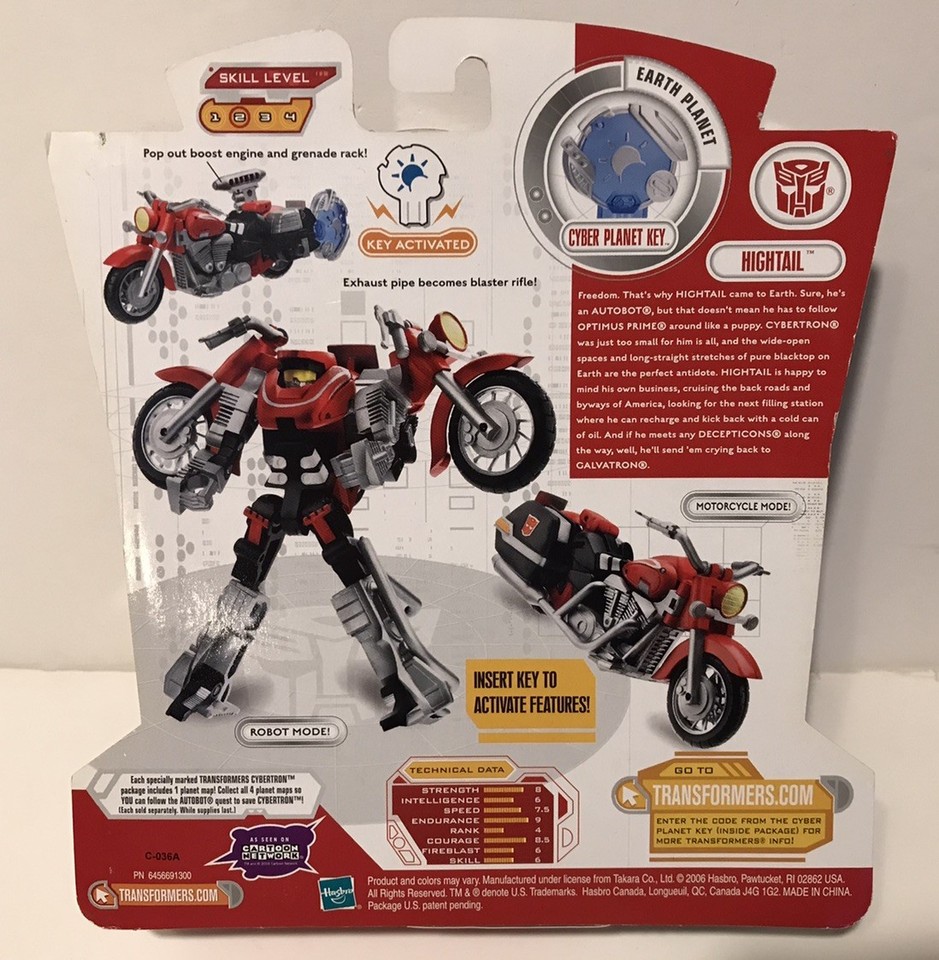 Hasbro TRANSFORMERS CYBERTRON HIGHTAIL Autobots Desepticons Mp G1 ...
