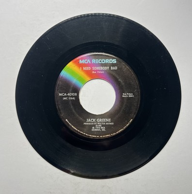 #ad Joyride I Need Somebody Bad Jack Greene 45 RPM Vinyl Record $5.99