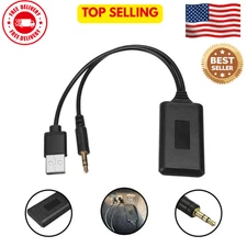 Wireless Bluetooth AUX Audio Car Interior Accessories Universal Receiver Adapter