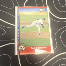 Pacific Nolan Ryan #228 Texas Rangers Texas Express Two Complete Games Card