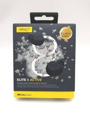 Jabra Elite 8 Active True Wireless Earbuds IP68 ANC 32h Dolby Navy