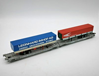 Roco 46590 H0 1:87 Gelenk-Doppel-Taschenwagen Hupac SBB Ep.V Neu/Ovp 614