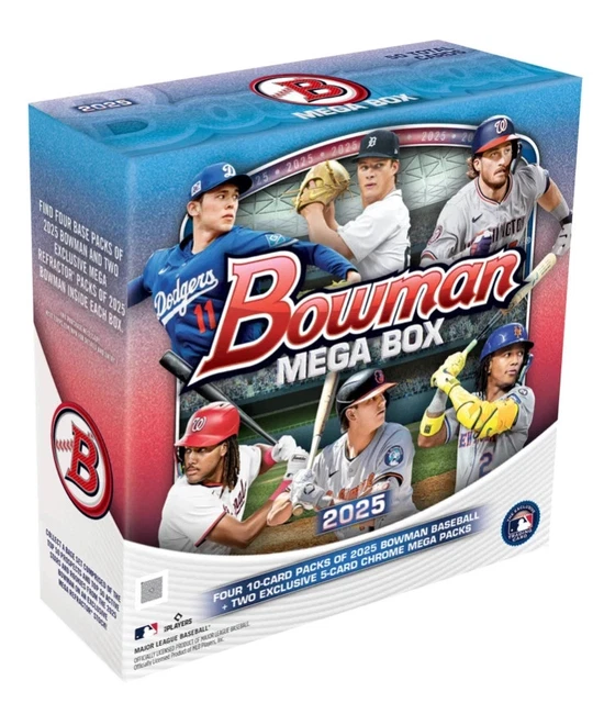 2025 Bowman Baseball Mega Box - Rip + Ship