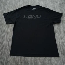 Lgnd Supply Co T Shirt Men Black Crew Neck Short Sleeve Cotton Tee XL