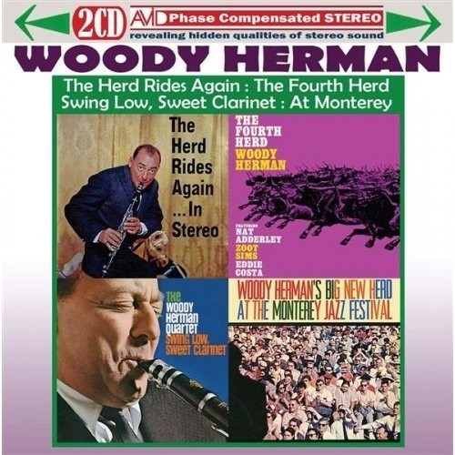 Woody Herman - Four Classic Albums The Herd Rides Again In Stereo / T - F600Z-image