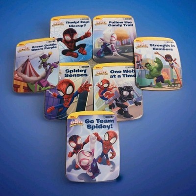 Spidey Me Reader Jr Spidey And His Amazing Friends Set Of 7 Books Spiderman