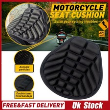 3D Motorcycle Seat Pad Motorbike Cover Universal Comfort Air Cushion Gel Durable