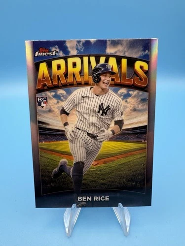 2025 Topps Finest - Arrivals Ben Rice #A-18 Refractor (RC)