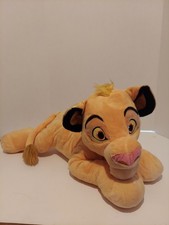 Disney Store Young Simba Plush The Lion King 26" Floppy Soft Stuffed Animal