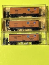 MICRO TRAINS 47060 47061 3 THREE PACIFIC FRUIT EXPRESS PFE 40' WOOD REEFERS N