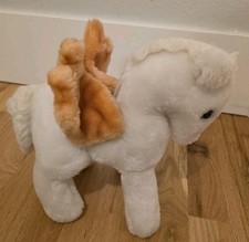 VINTAGE PEGASUS WHITE STUFFED ANIMAL