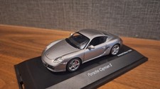1 43 Rare Late Model Schuco Porsche Cayman S 987.2 GT Silver Cayman PORSCHE