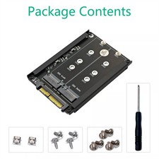 Adapter Converter For M.2 NVME SATA SSD B Key/B M Key SSD to SFF-8639 U.2