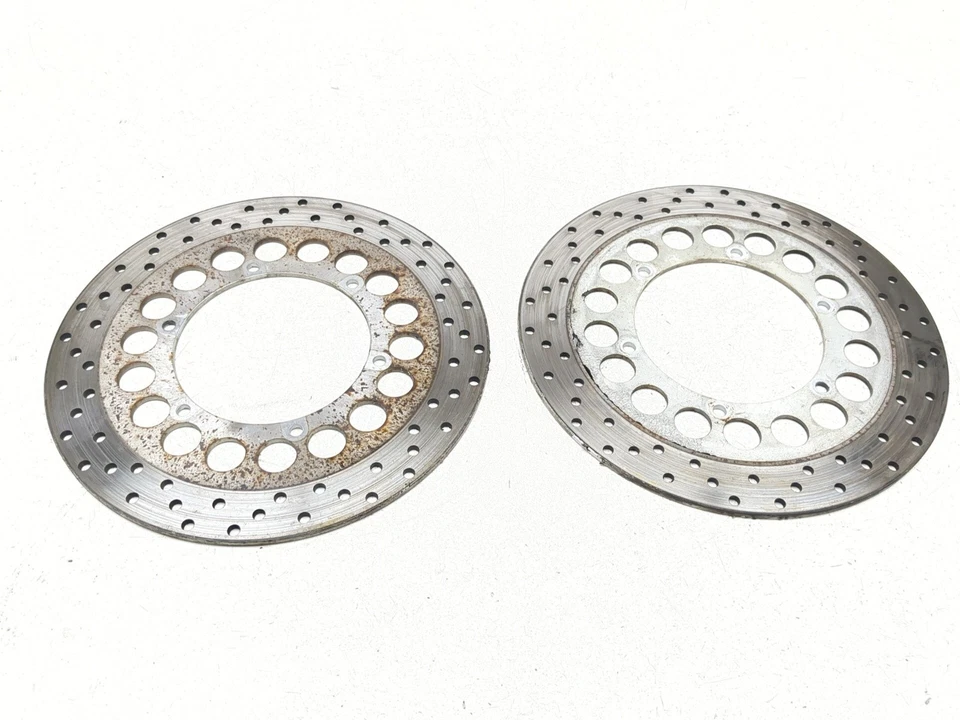 Juego de rotores de freno de disco delanteros Yamaha Royal Star Tour Deluxe XVZ1300LT 97-09 Foto 2 de 4