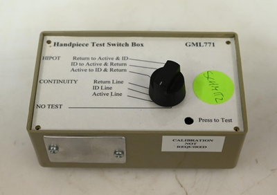 #ad #ad Hipot amp; LCR Meter GML771 Handpiece Test Switch Box $99.14