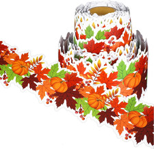 65.6 Ft Thanksgiving Bulletin Board Border Fall Pumpkin Fall Bulletin Board Bord