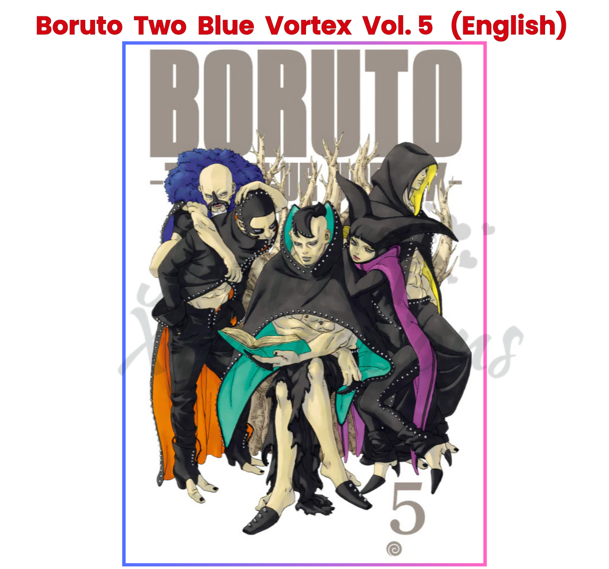 Boruto: Two Blue Vortex Manga LATEST Volume 5 English Version