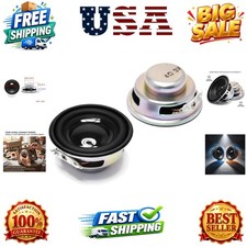 4Ohm 40mm Diameter 3W Full Range Audio Speaker Stereo Woofer Loudspeaker for ...