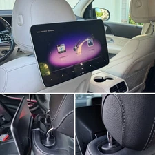Rear Seat TV Screen For 2025 Mercedes GLS450 Car Headrest Entertainment System