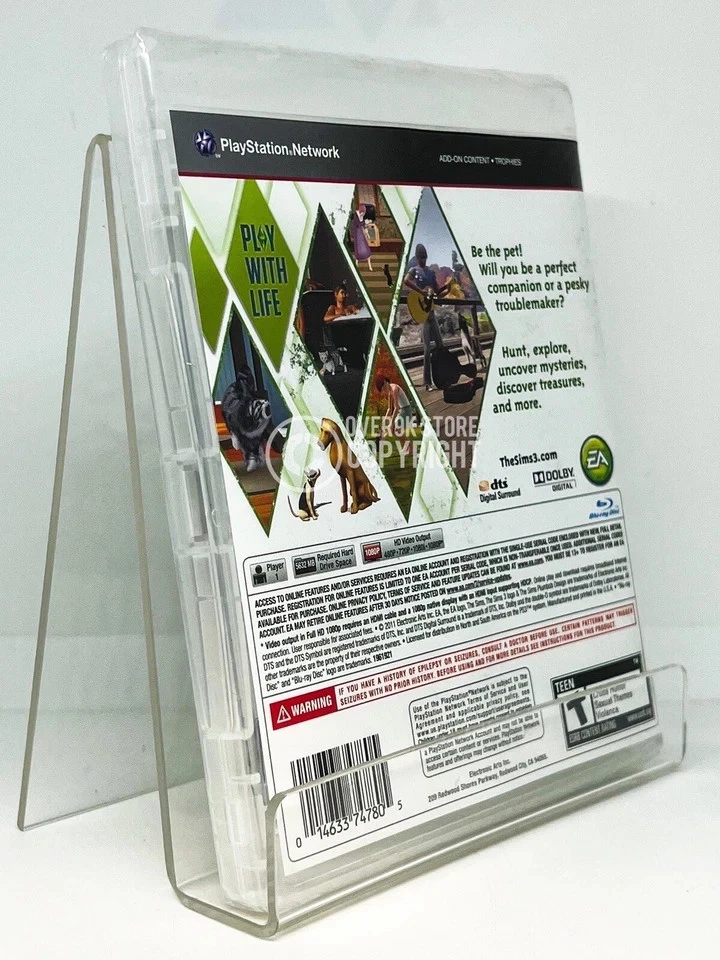 The Sims 3 - Pets - PS3 - Brand New | Factory Sealed - Image 4 of 4