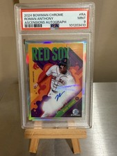 2024 Bowman Chrome #BAA-RA Roman Anthony Bowman Ascensions Autographs #/150