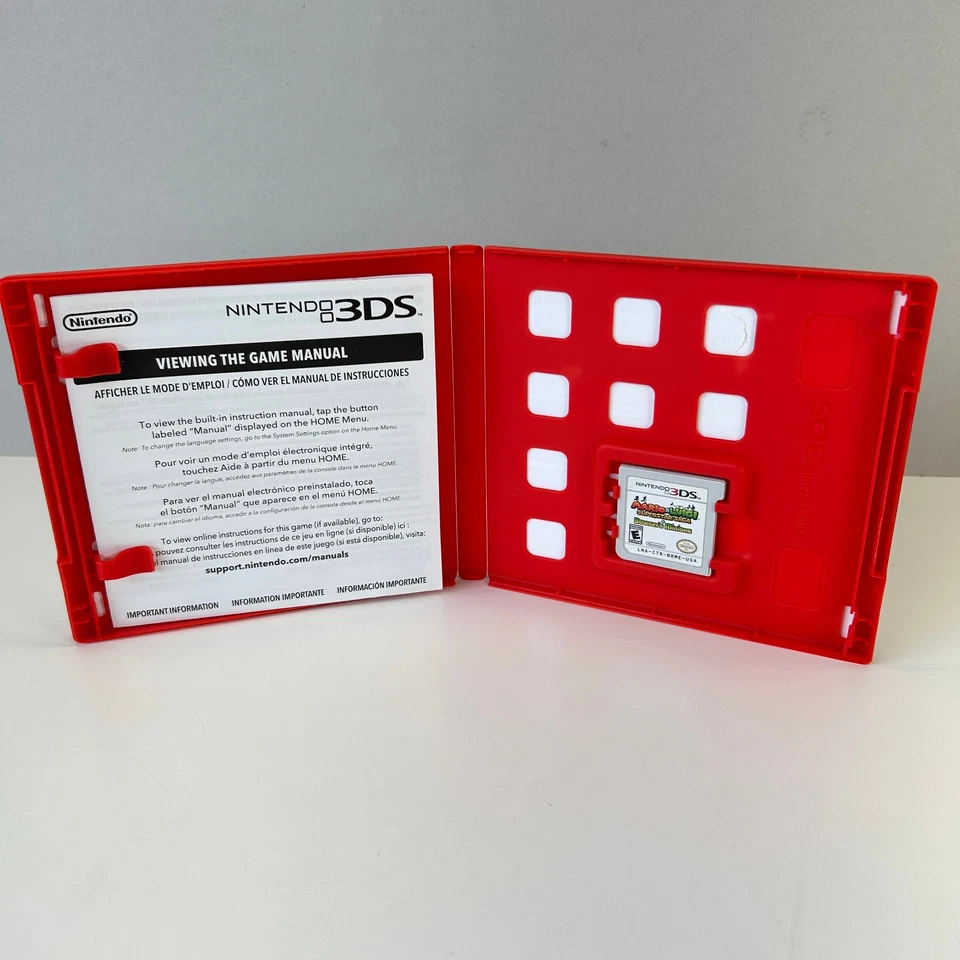 Mario & Luigi Superstar Saga + and Bowser’s Minions Nintendo 3DS Completo En Caja Original Foto 2 de 4